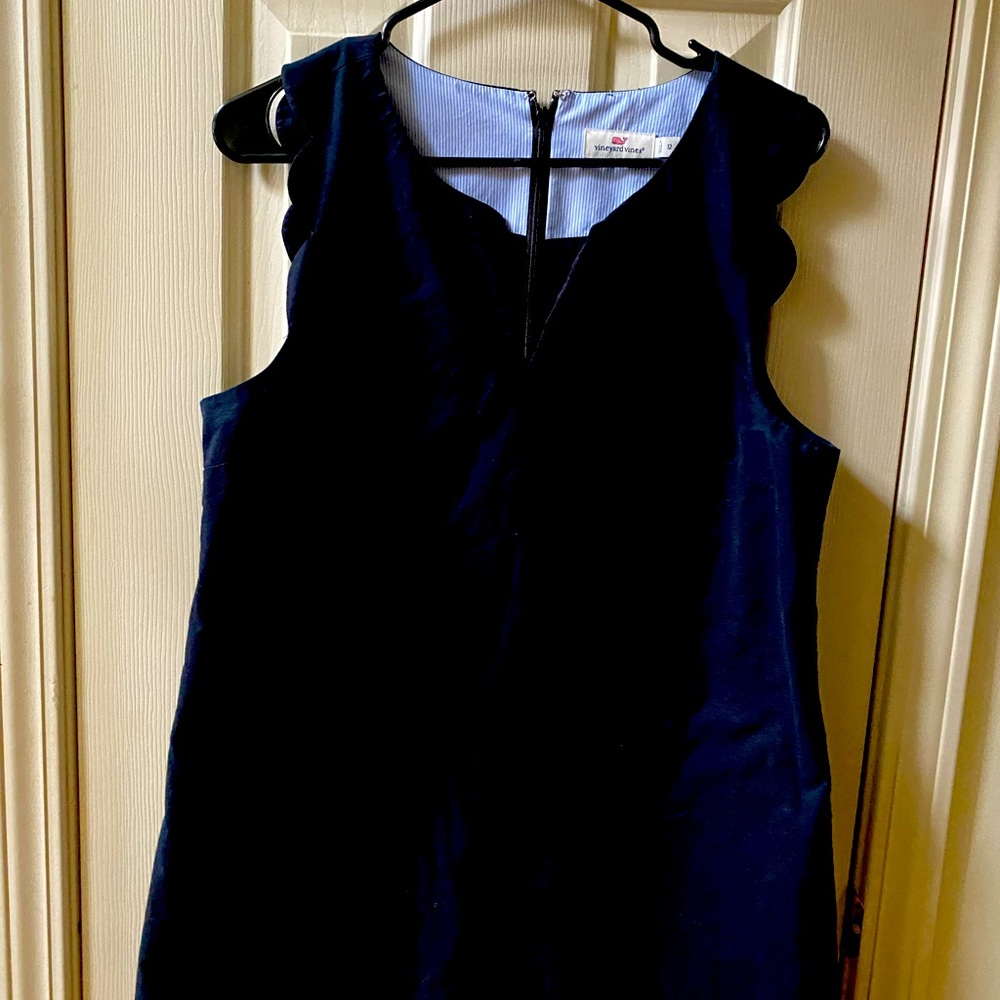 Vineyard Vines-Black Scalp Dress Size 12